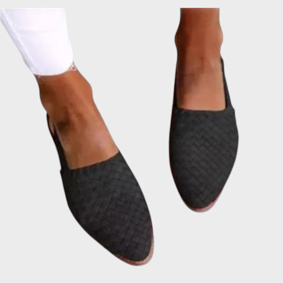 Andrea | Sandalias Planas Trenzadas Ortopédicas