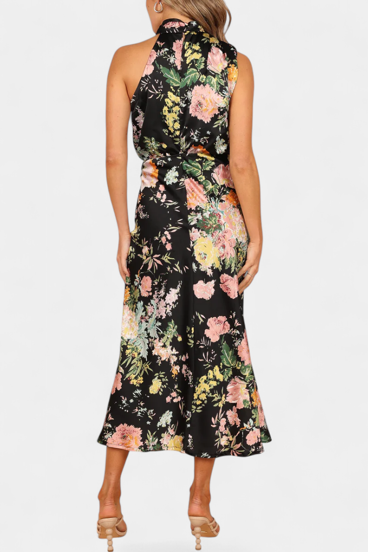 Lisa | Maxi Floral Halter